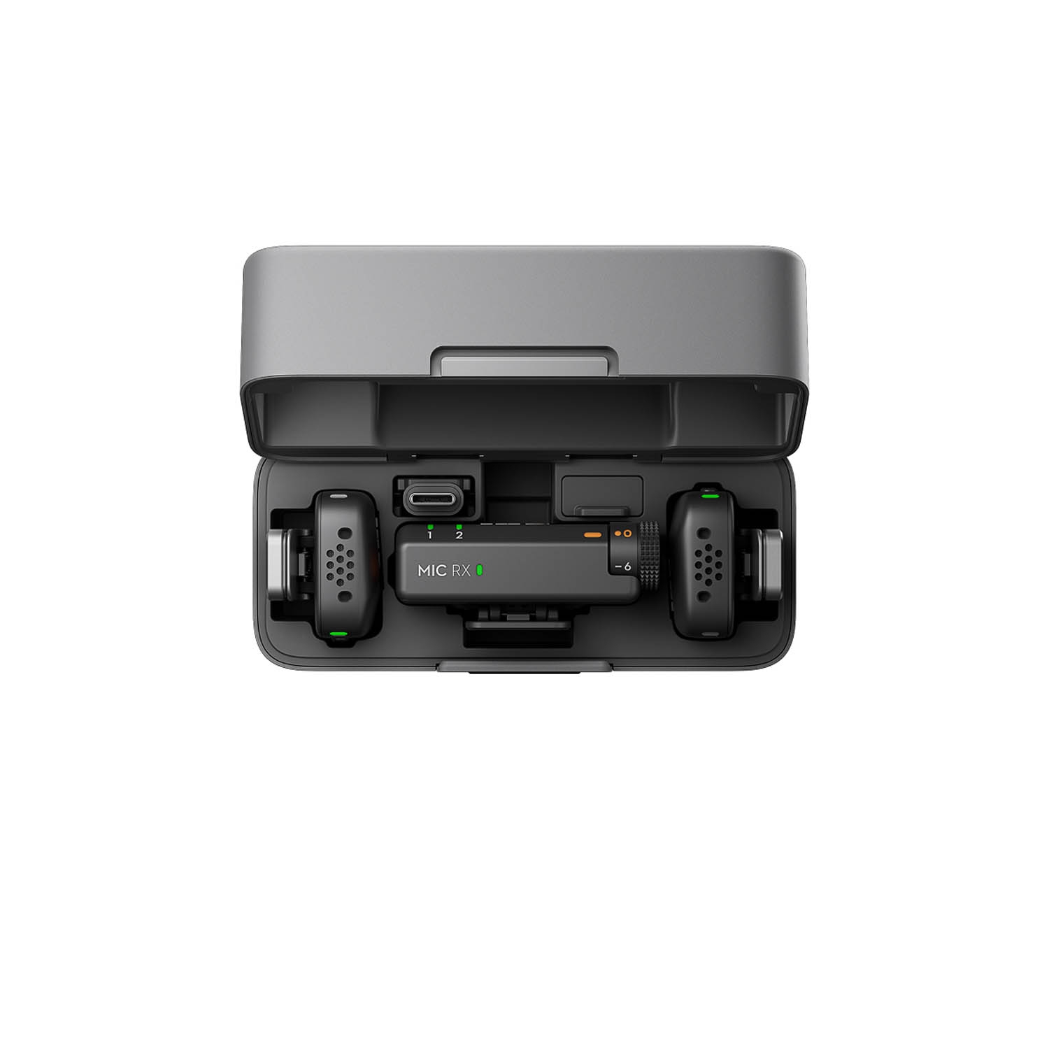 DJI MIC Mini (2 TX + 1 RX+Charging Case) 2 Sender+1 Empfänger, Funkmikrofonsystem