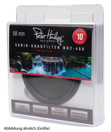 Peter Hadley Vario Graufilter ND2-400 67mm 4-fach vergütet