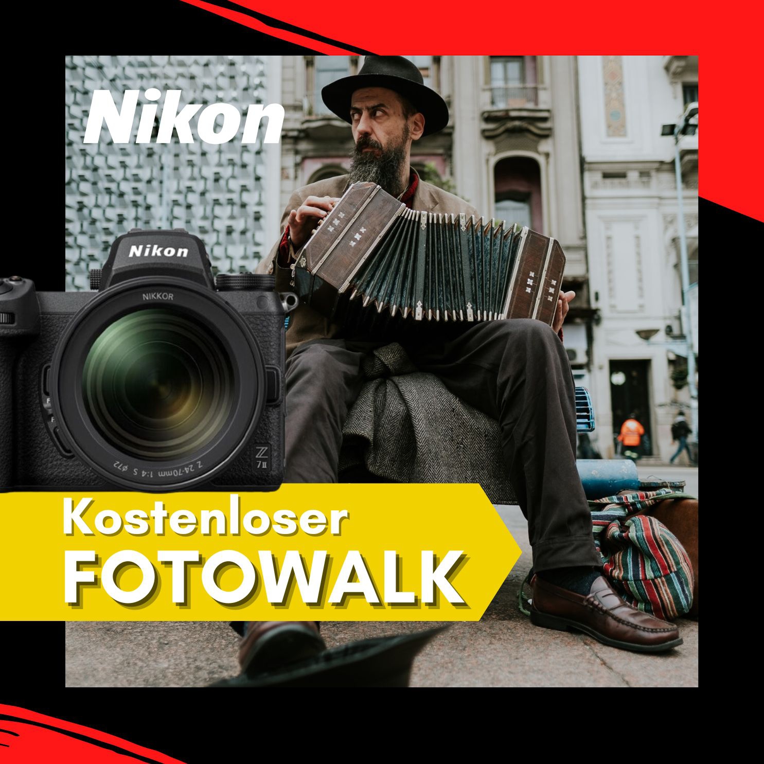 Nikon Fotowalk - Street-Fotografie | 28.06.2024 - 15:30-17:00 Uhr
