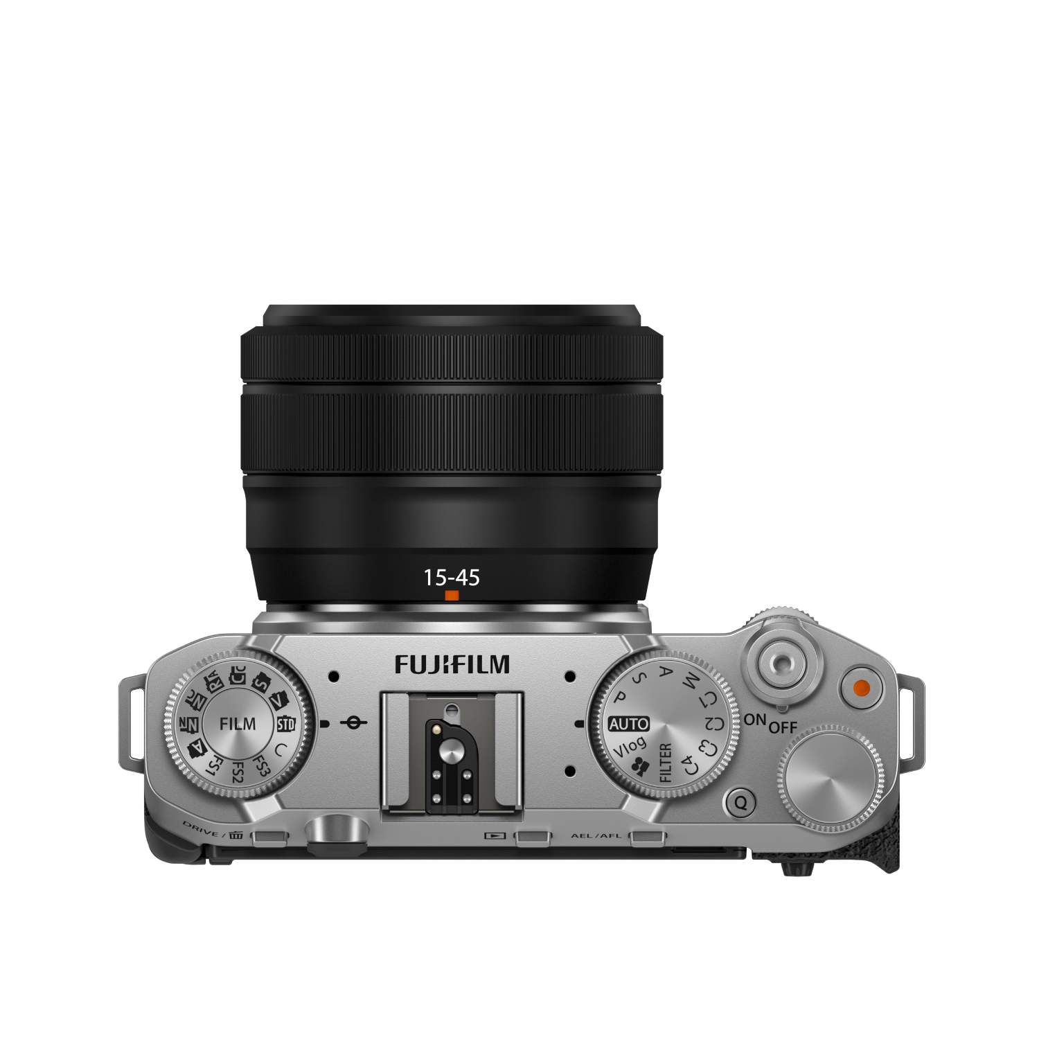 Fujifilm X-M5 silber + XC 15-45mm 1:3,5-5,6 OIS PZ