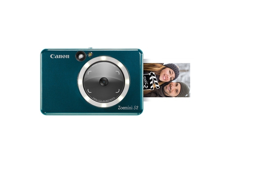 Canon Zoemini S2 aquamarin Sofortbildkamera mit Mini-Fotodrucker