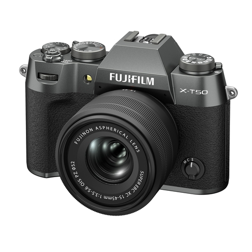 Fujifilm X-T50 anthrazit + XC 15-45mm 1:3,5-5,6 OIS PZ