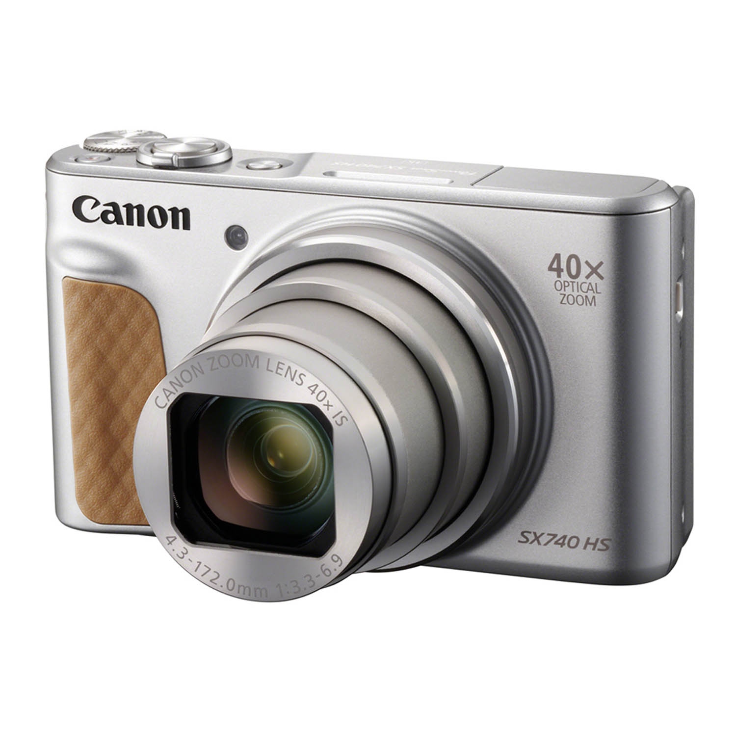 Canon PowerShot SX740 HS silber Lite Edition, Travel Kit