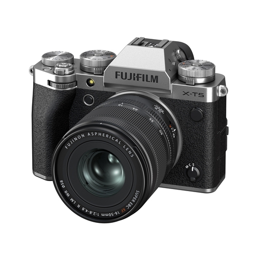Fujifilm X-T5 silber + XF 16-50mm 1:2,8-4,8 R LM OIS