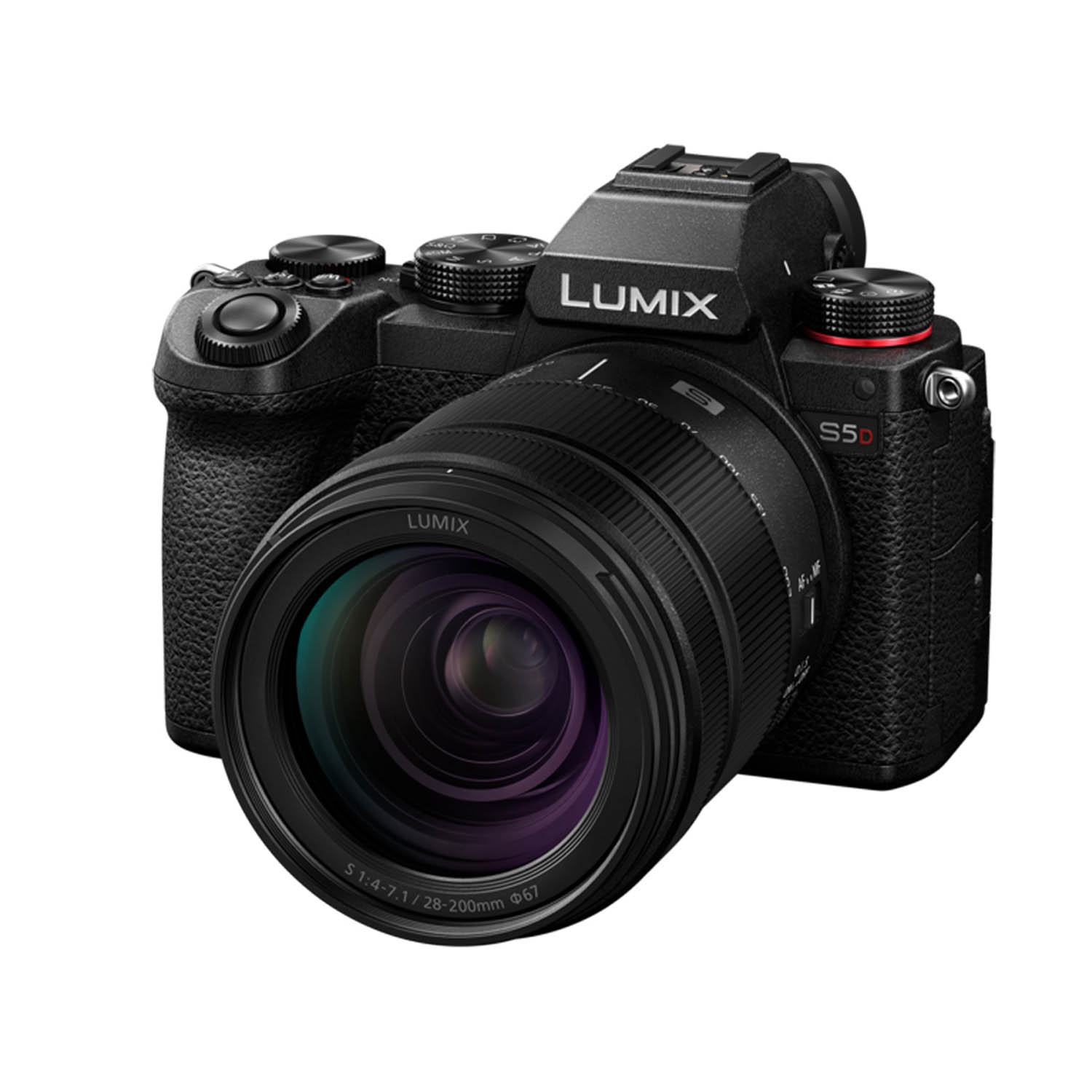 Panasonic LUMIX DC-S5D Body mit 28-200mm / F4-7.1 (DC-S5DHE-K)