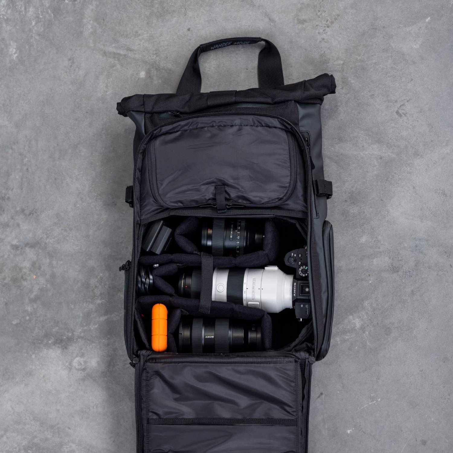 WANDRD PRVKE 31-Liter Sedona Orange Photo Bundle V3