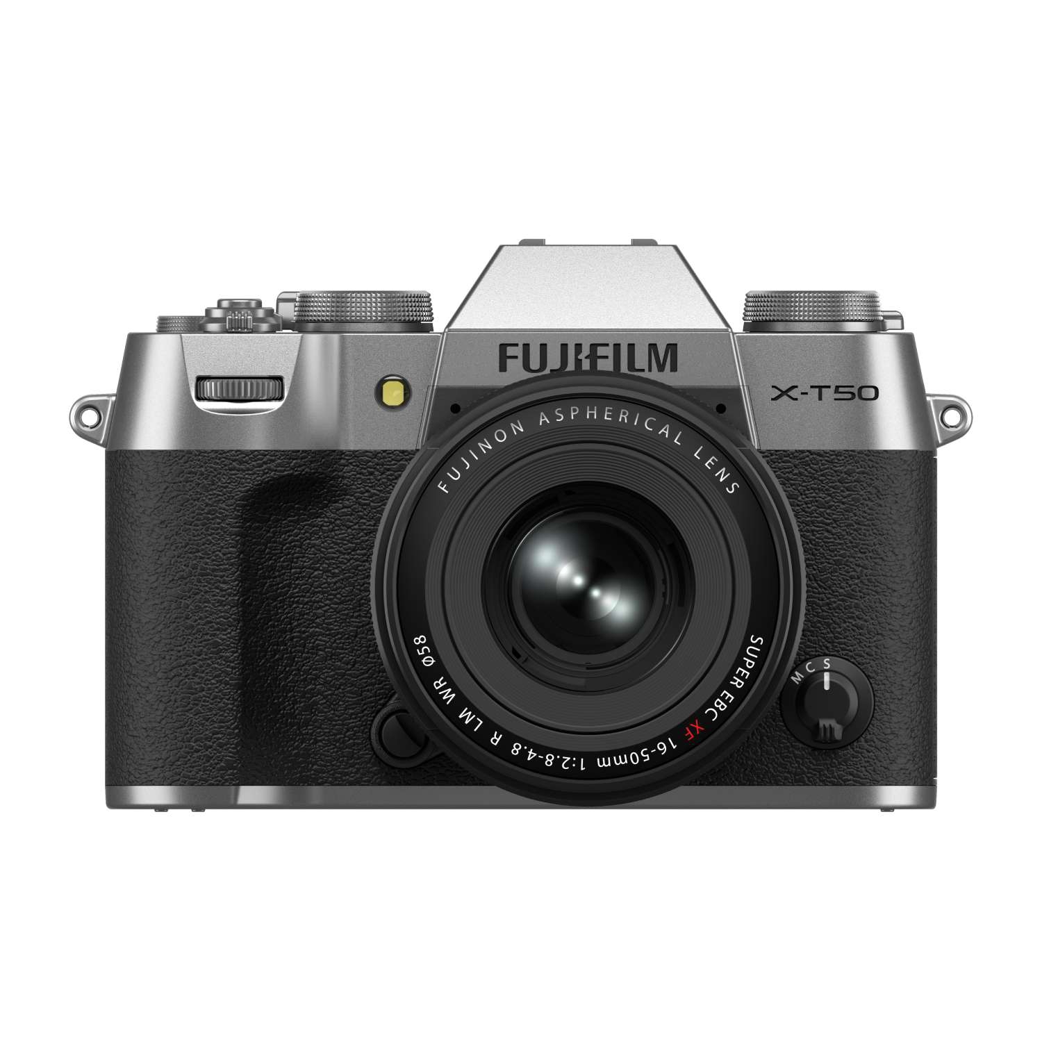 Fujifilm X-T50 Gehäuse silber + XF 16-50mm 1:2,8-4,8 R LM WR
