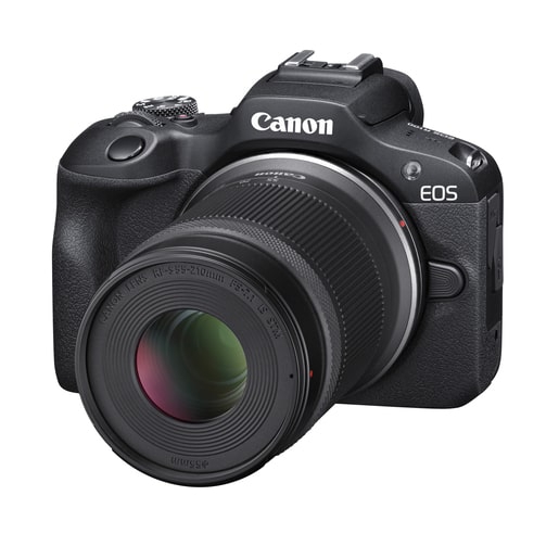 Canon EOS R100 + RF-S 18-45mm 1:4,5-6,3 IS STM + RF-S 55-210mm 1:5-7,1 IS STM