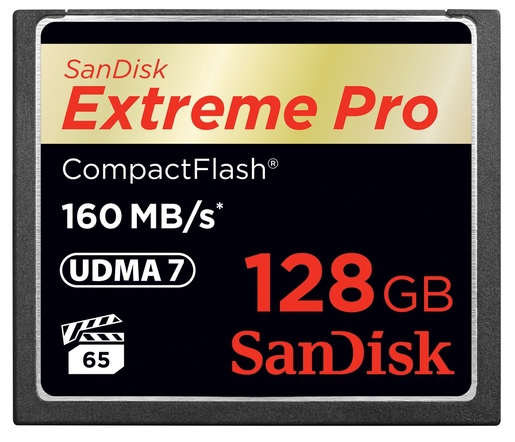 SanDisk 128GB CF Speicherkarte Extreme Pro