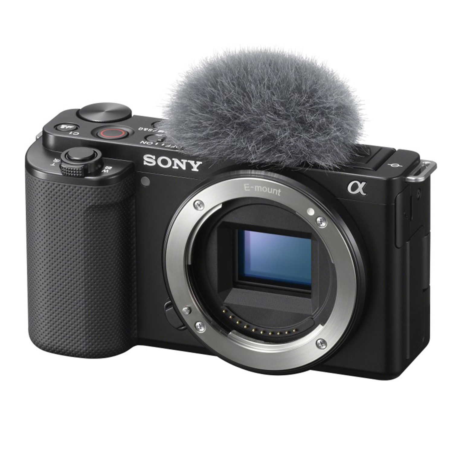 Sony Alpha ZV-E10 schwarz + Sony ECM-W3 kabelloses Mikrofonsystem