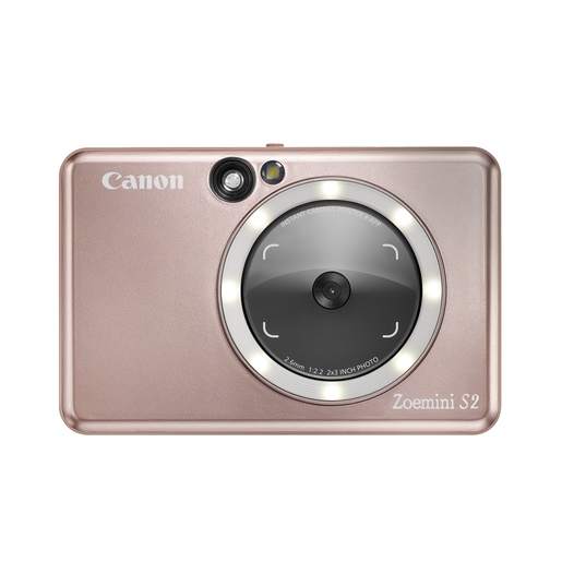 Canon Zoemini S2 rosegold Sofortbildkamera mit Mini-Fotodrucker