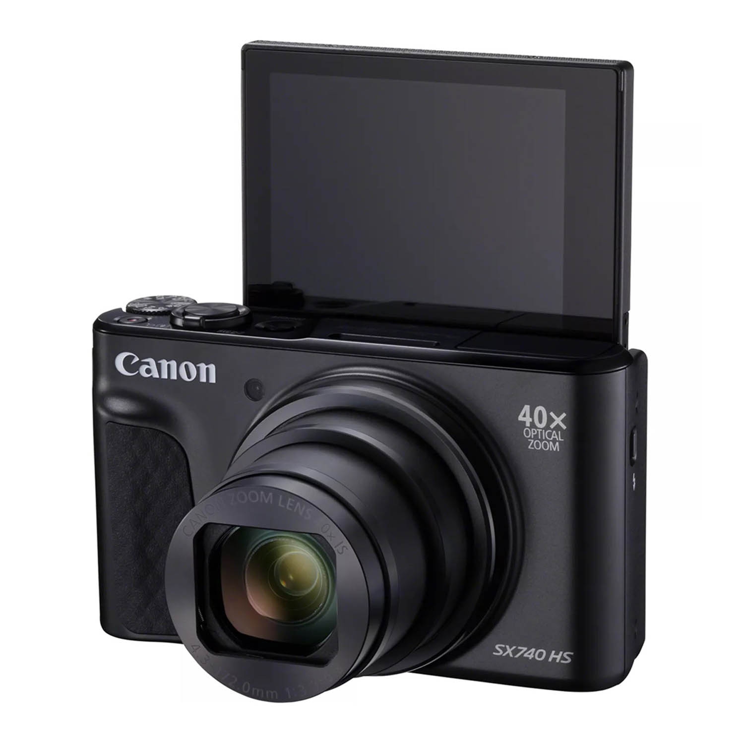 Canon PowerShot SX740 HS schwarz Lite Edition, Travel Kit