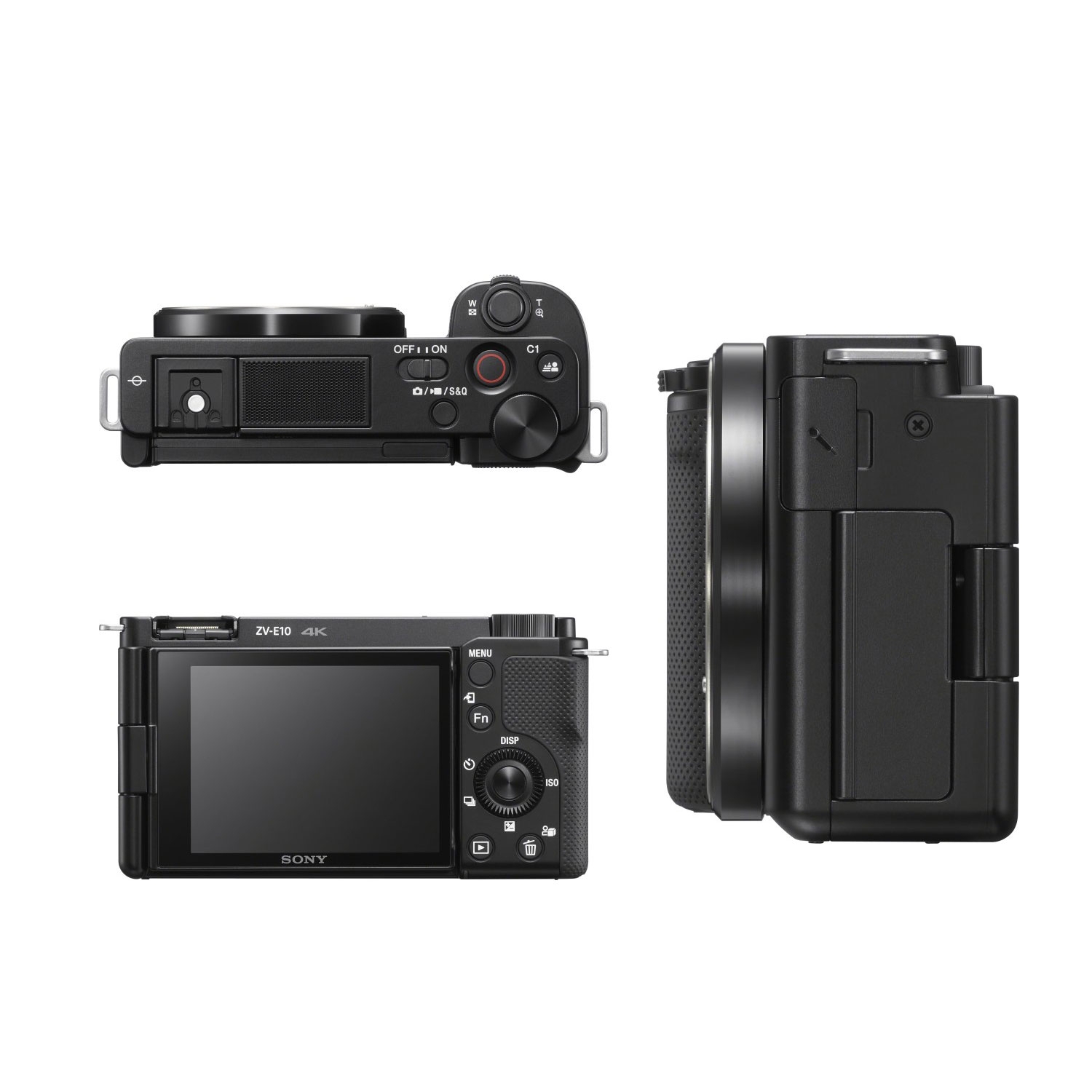 Sony Alpha ZV-E10 schwarz + Sony ECM-W3 kabelloses Mikrofonsystem