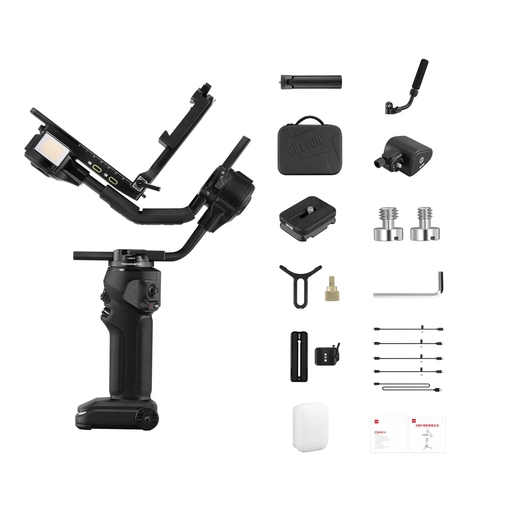 ZHIYUN CRANE 4 Combo Kit Gimbal - prof. Stabilisator m. zusätzlichem Griff